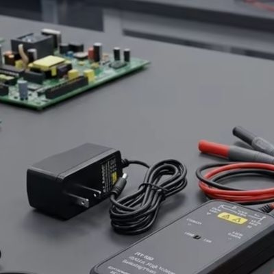 مسبار اختبار تفاضلي عالي الجهد - مراجعة High Voltage Differential Probe 100Mhz 1300V وسعره