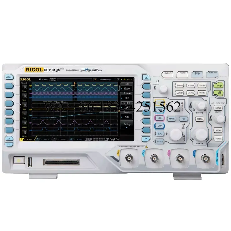 جهاز قياس الذبذبات الرقمي DS11 - مراجعة Digital Storage Oscilloscope 4 Channel 100Mhz وسعره