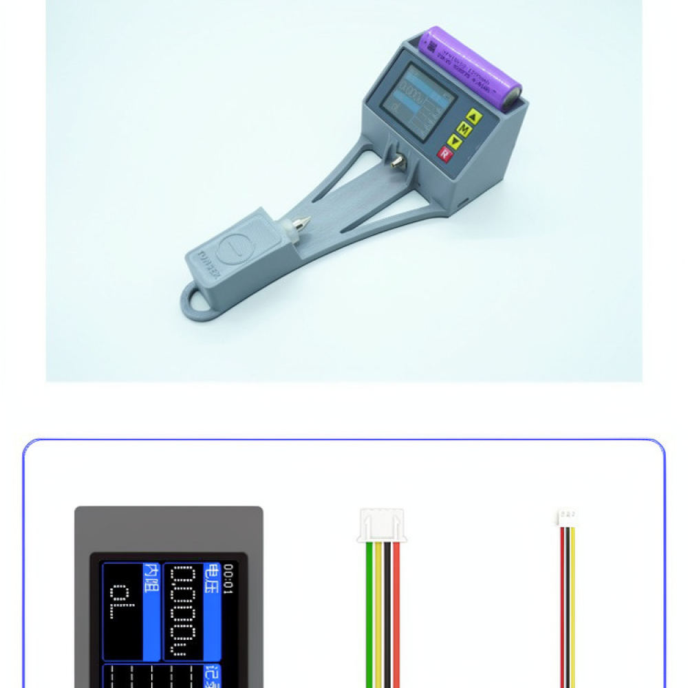 جهاز اختبار الجهد الكهربائي وم - مراجعة Battery Internal Resistance Tester Four Wire وسعره
