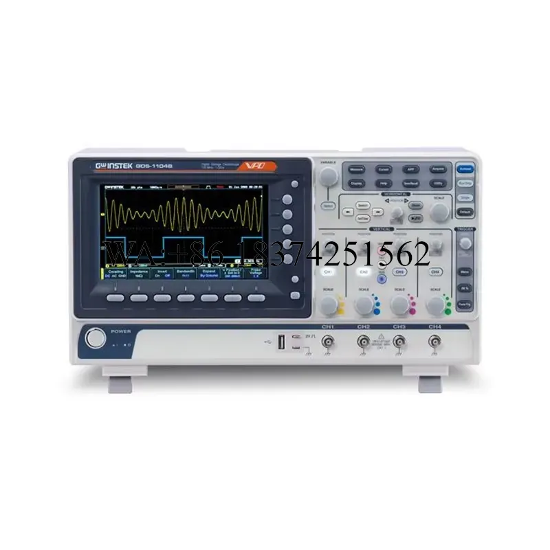 جهاز قياس الإشارة الرقمي ذو 4  - مراجعة Digital Storage Oscilloscope 4 Channel 100Mhz وسعره